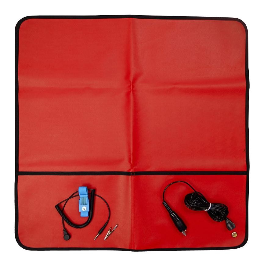 Desco 04599 Trustat Field Service Kit, Red, 2 Pocket, 24  X24