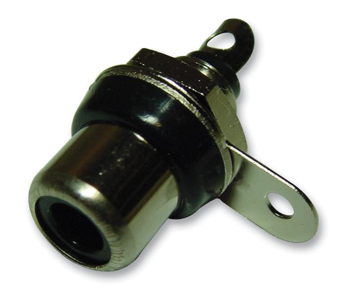 Pro Signal Psg08298 Phono Socket, Black/nickel