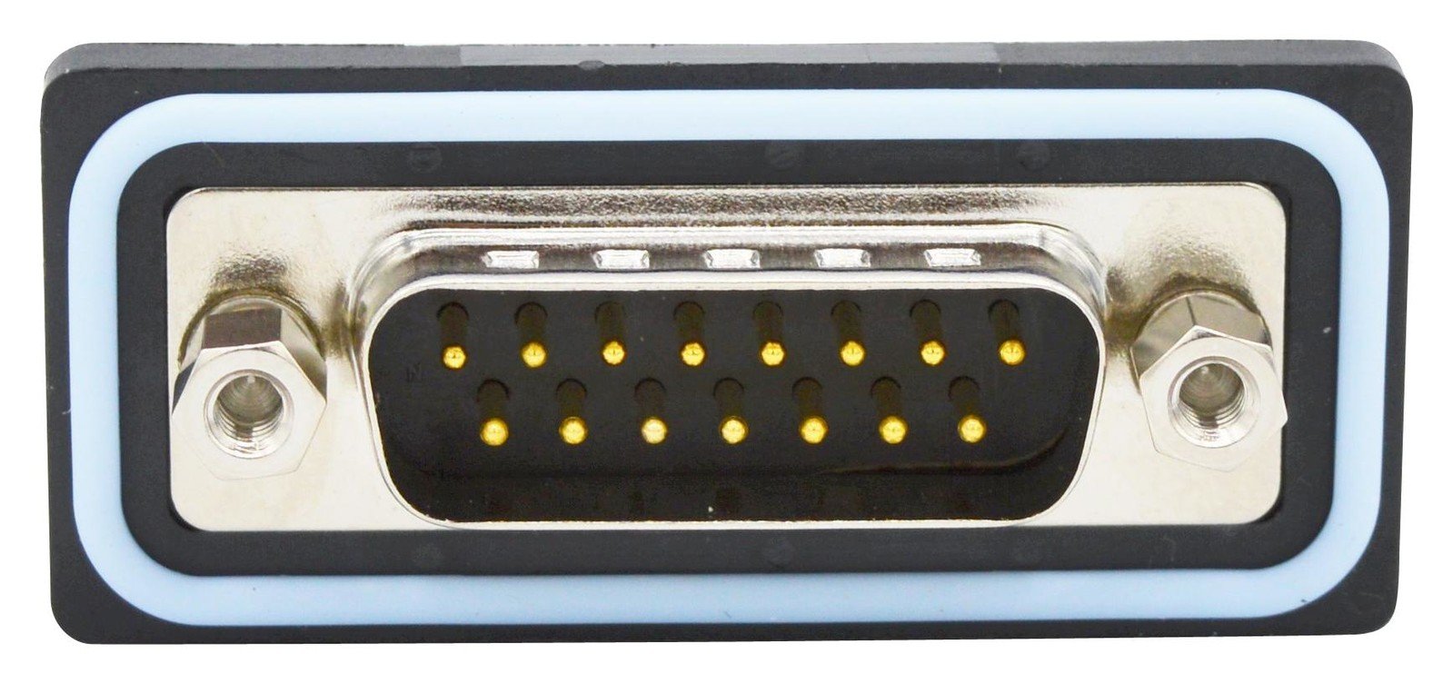 Norcomp Sdf-R15-113L011 D Sub Conn, R/a Plug, Da, 15Pos, Solder