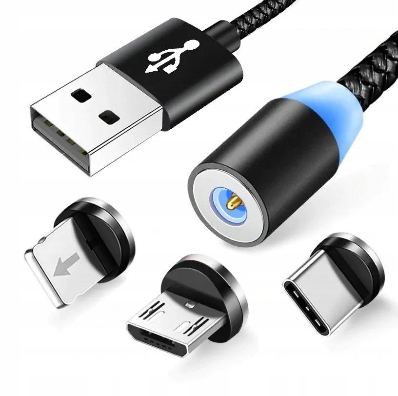 Usb kabel Magnetický kabel 3v1 /1453