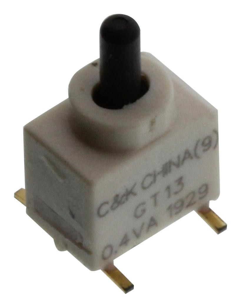 C&k Components Gt12Mscbetr Toggle Switch, Spst, 0.4Va, 20V, Smd