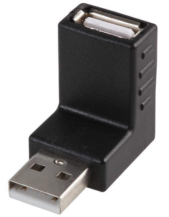 Pro Signal Psg91064 Adapter, Usb2.0 90Deg Up A Male-A Female
