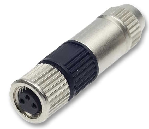 Harting 21 02 151 2405 Connector, Female, M8, 4 Pole