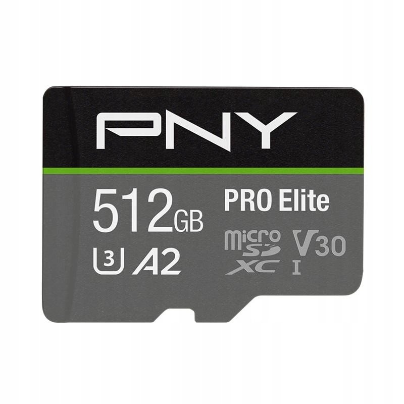 Paměťová karta Pny microSDXC Pro Elite 512GB 100/90 mb/s