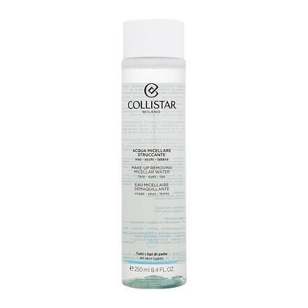 Collistar Make-Up Removing Micellar Water micelární voda k odlíčení tváře, očí a rtů 250 ml pro ženy