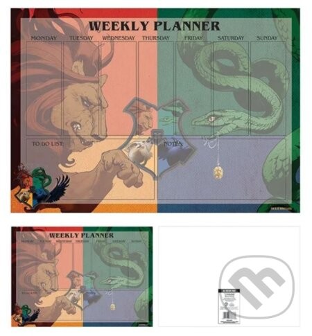 Stolová plánovacia A4 podložka na stôl Harry Potter: Rozkol internátov - Harry Potter