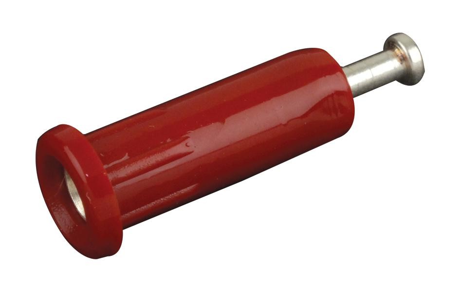 Johnson - Cinch Connectivity 105-1042-001 Tip Jack, 3500V, 5A, Red