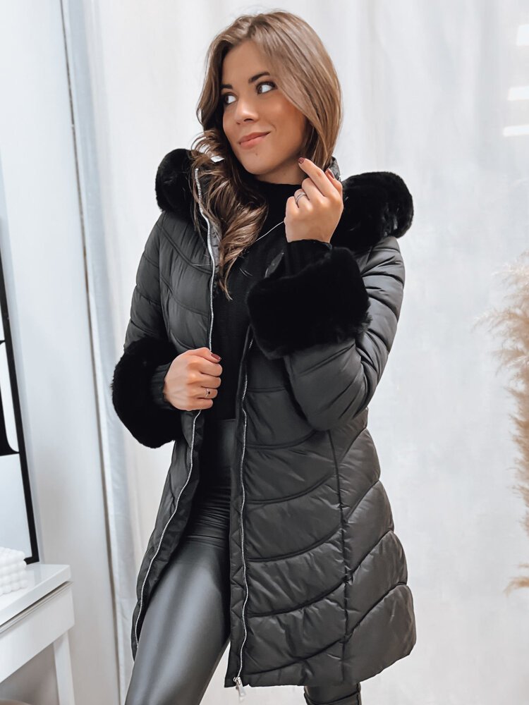 Dstreet Dámská parka Moon černá TY4051 49846