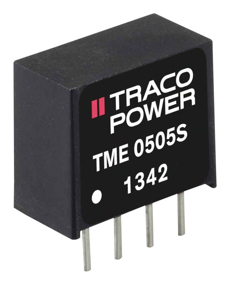 Traco Power Tme 0505S Conv, Dc To Dc, Single O/p, 1W, 0.2A, 5V
