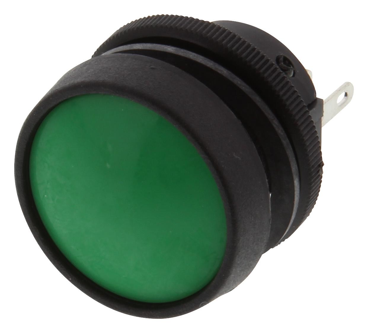 Itw Switches 76-9113/439088 Switch, Spdt, 10A, 250Vac, Solder, Green