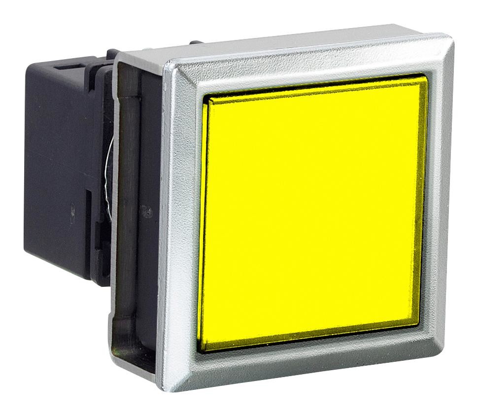 Idec Lbw7Mp-1T04Y Pilot Light, Yellow, 24Vac/dc