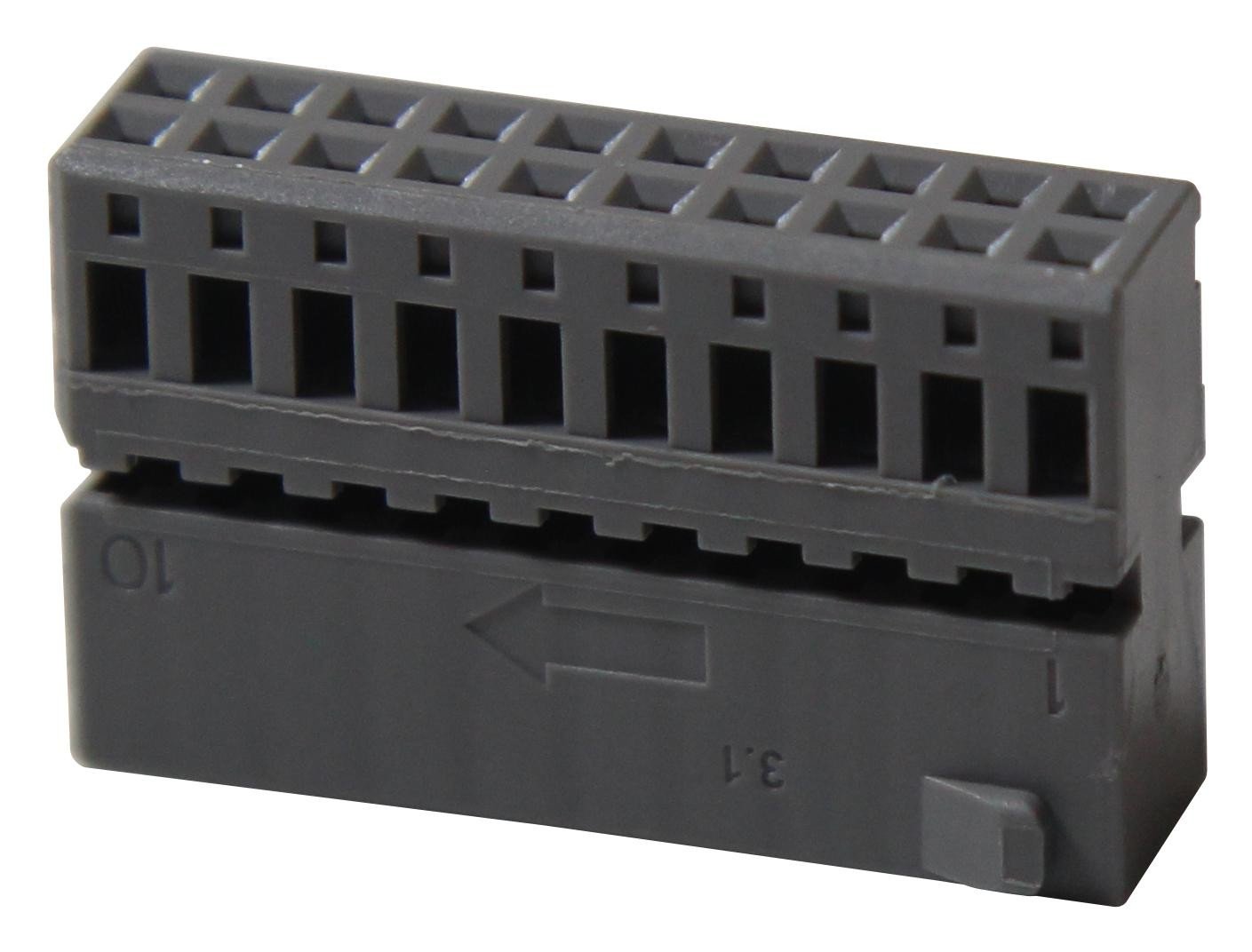 Amp - Te Connectivity 2-968322-1 Automotive Housing, Receptacle, 20Pos