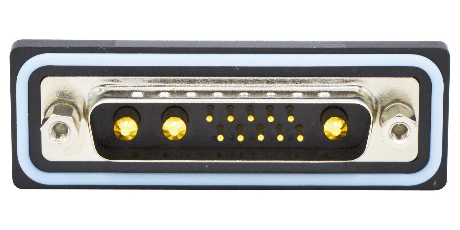 Norcomp Cdfs13W3103L411 Combo D-Sub Conn, Plug, Db-13W3, Panel