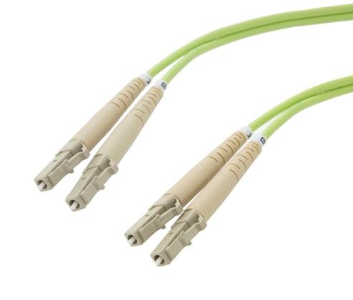 L-Com Fodlc-Om5-25 Fibre Cord, Lc Duplex-Lc Duplex, Mm, 25M