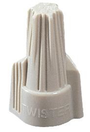 Ideal 30-341 Terminal, Conn, Twist On, Tan, 22-8Awg