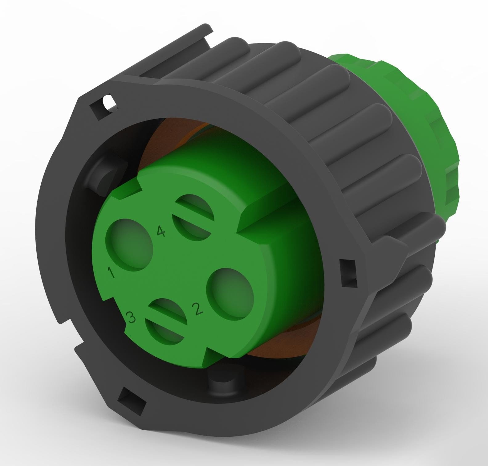 Amp - Te Connectivity 3-967325-3 Automotive Housing, Receptacle, 4Pos