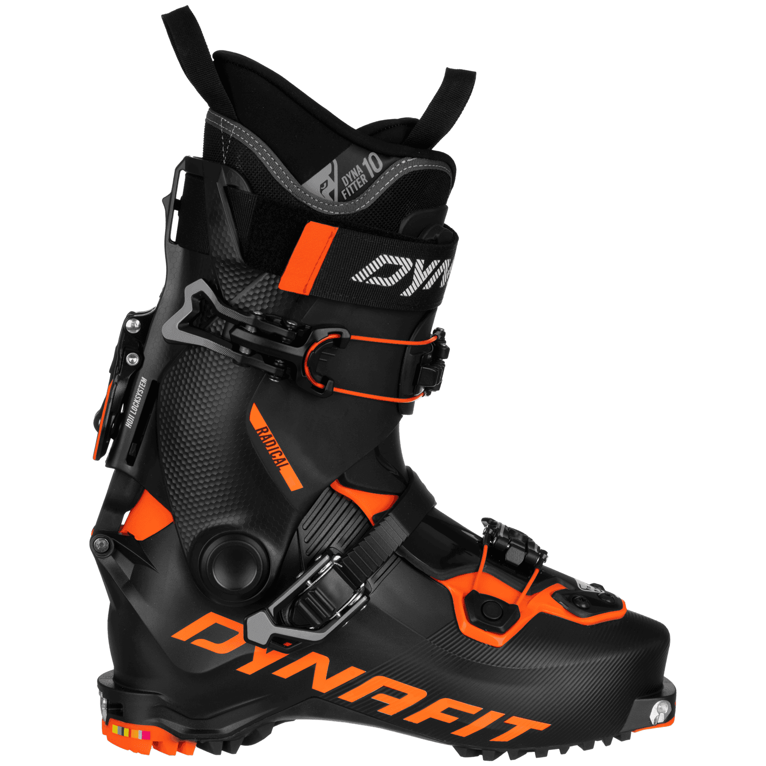 Lyžařské boty Dynafit Radical 2.0 Velikost lyžařské boty: 27,5 cm / Barva: černá/oranžová