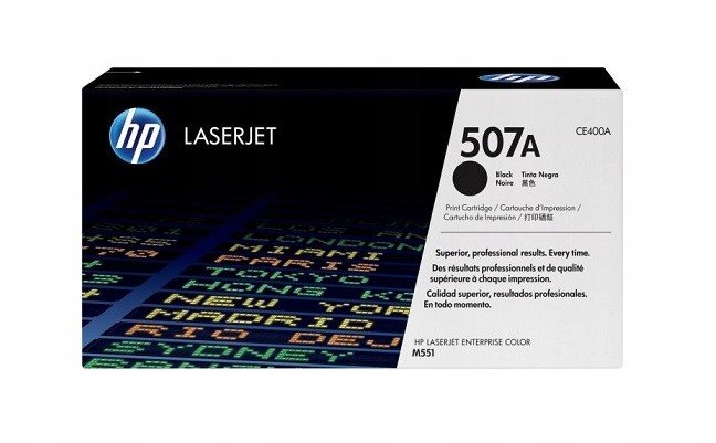 Toner Hp 507A CE400A Bk Originální M551 M575 M570