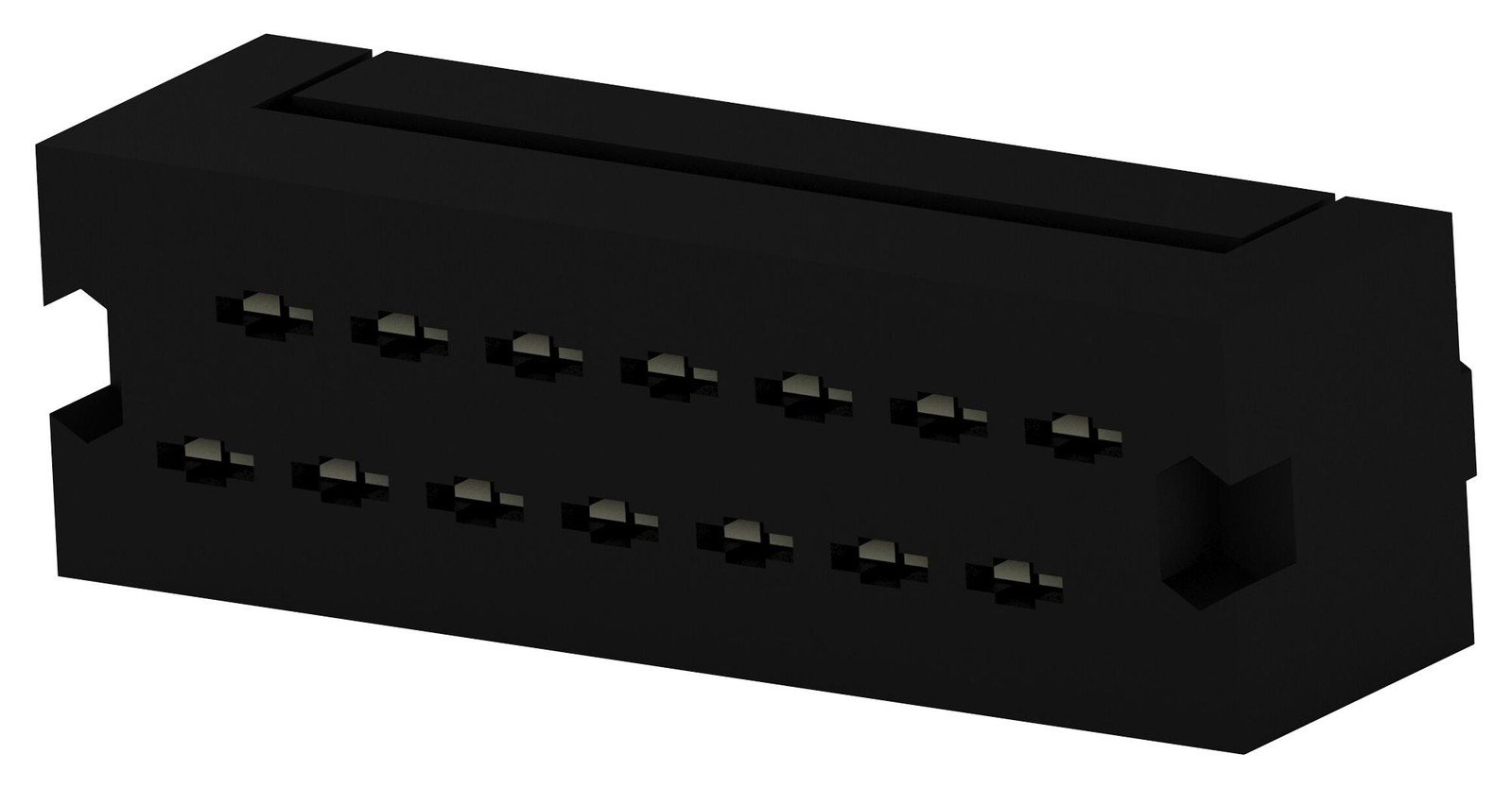 Amp - Te Connectivity 2-746610-2 Connector, Header, 14Pos, 2Rows, 2.54Mm