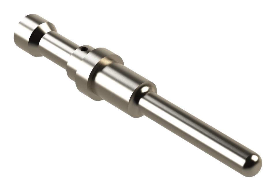 Amphenol Sine/tuchel At60-202-16141-22 Contact, Pin, Crimp, 24-22Awg