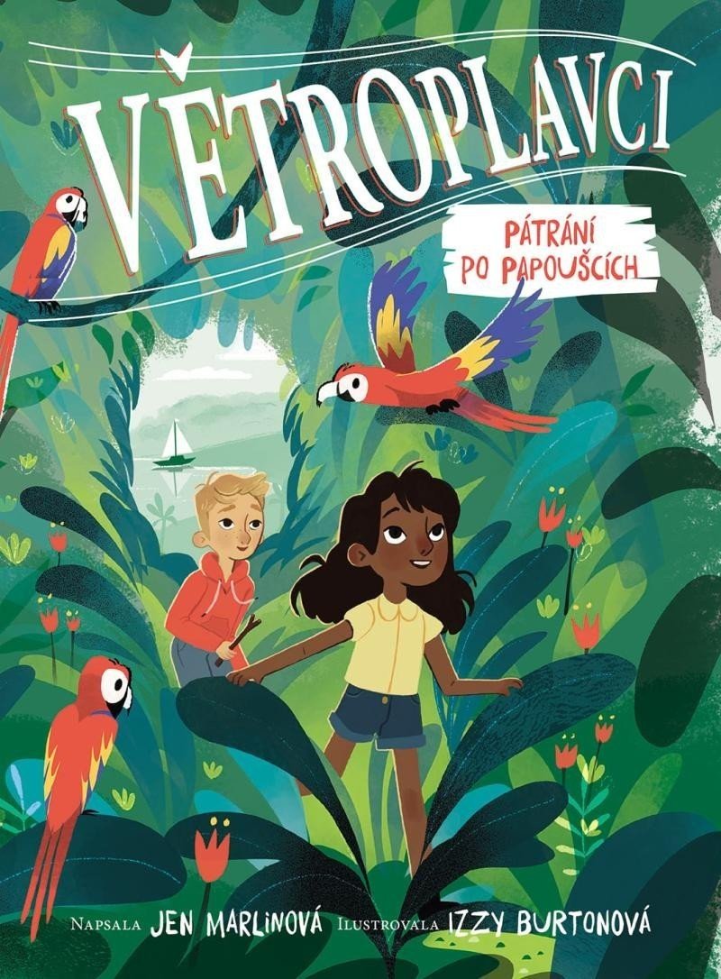 Větroplavci 2 - Pátrání po papoušcích - Jen Marlin
