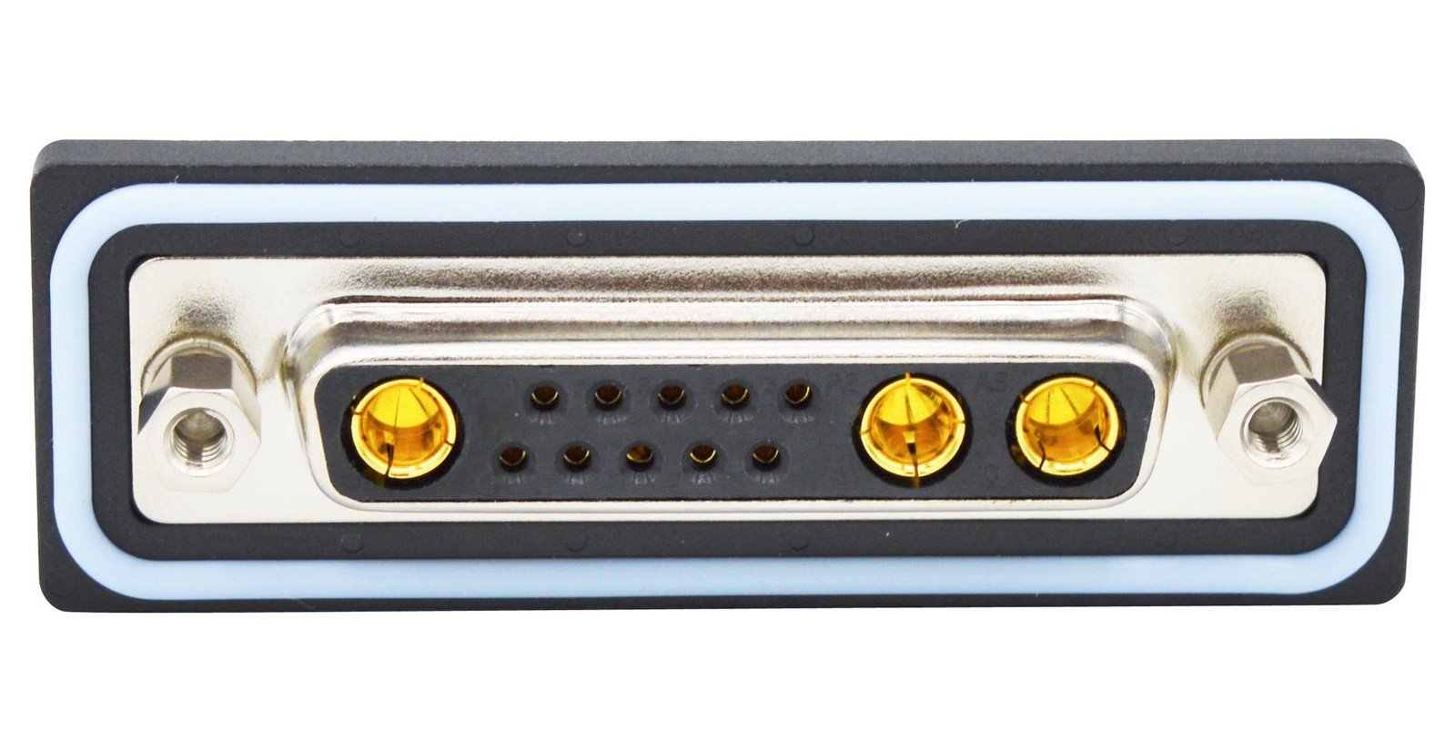 Norcomp Cdfv13W3213L211 Combo D-Sub Conn, Rcpt, Db-13W3, Solder