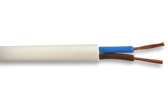 Pro Elec Pel01102 Cable 2182Y 0.75Mm White 10M