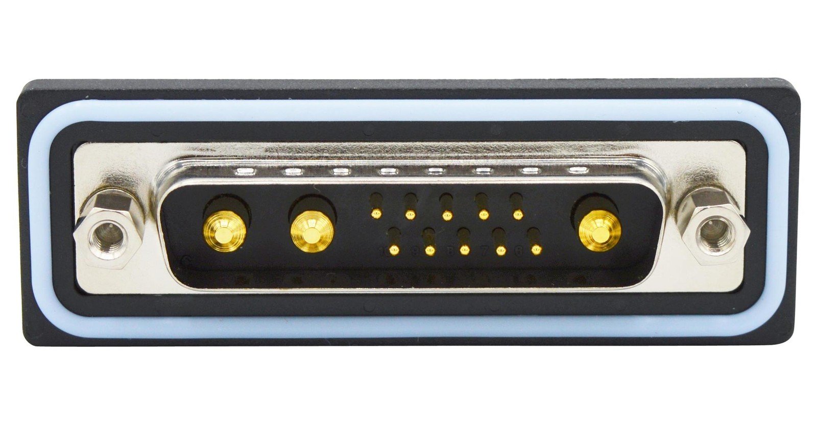 Norcomp Cdfv13W3113L251 Combo D-Sub Conn, Plug, Db-13W3, Solder