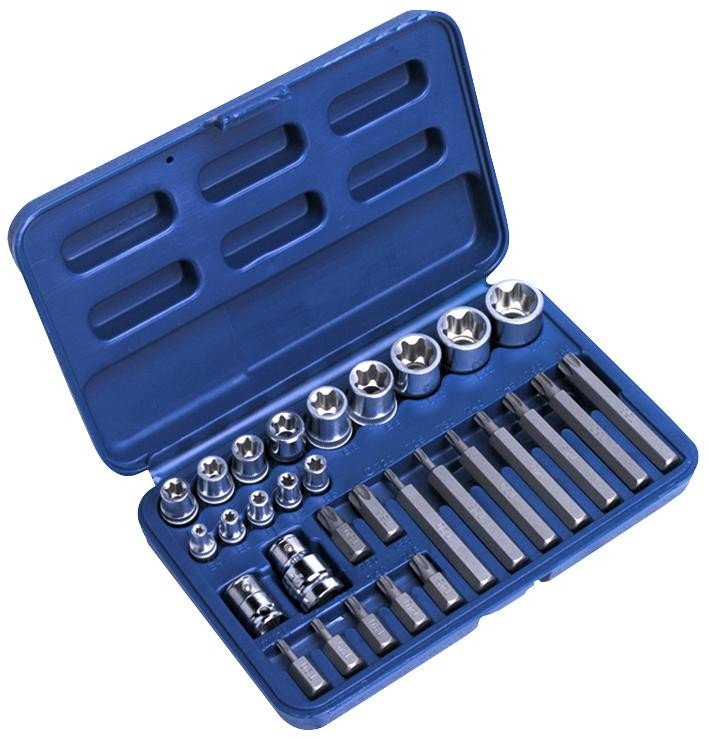 Sealey Ak619 Star Socket & Bit Set