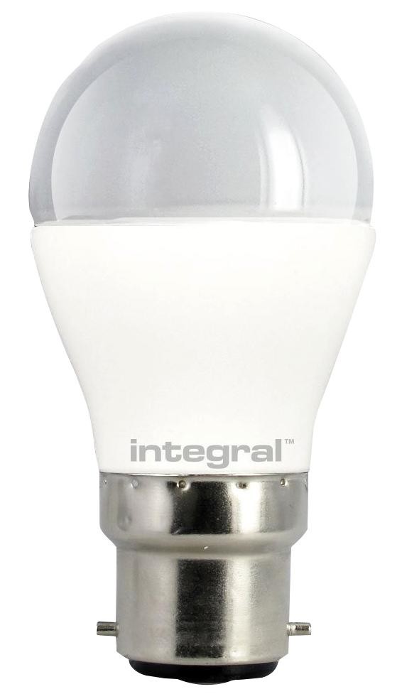 Integral Led Ilp45B22O6.0N27Kbema 364384 Lamp Led Golf 5.9W (40W) Ww 470Lm B22 Nd