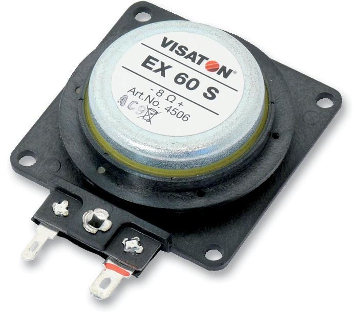 Visaton Ex 60 S Exciter, 58 X 58Mm, 25W