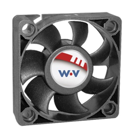 Wakefield Thermal Dc0501512U2B-2T0 Axial Fan, 50Mm, 12Vdc, 17Cfm, 36Dba