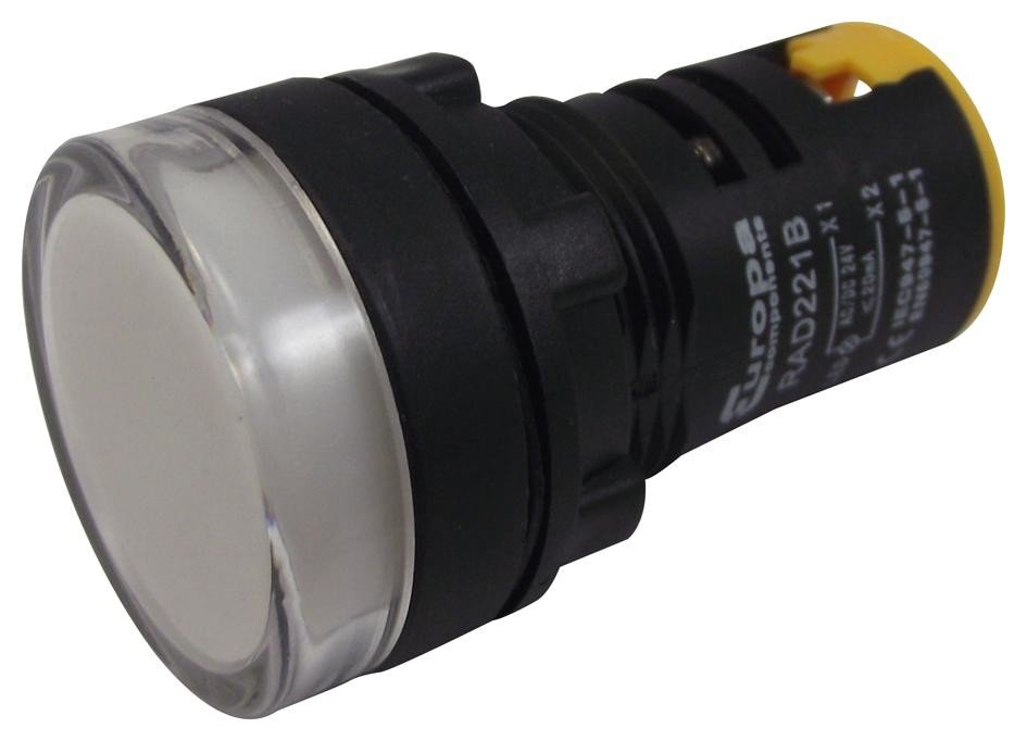 Multicomp Pro Rad221P 22Mm Switches Led Pilot White 230V