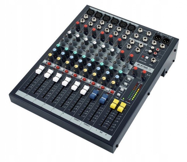 Soundcraft Epm 6ch mixážní pult bez úchytů