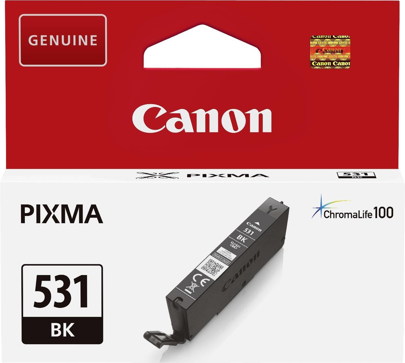 Canon Inkoustová kazeta CLI-531 BK originál Single černá 6118C001 náplň do tiskárny