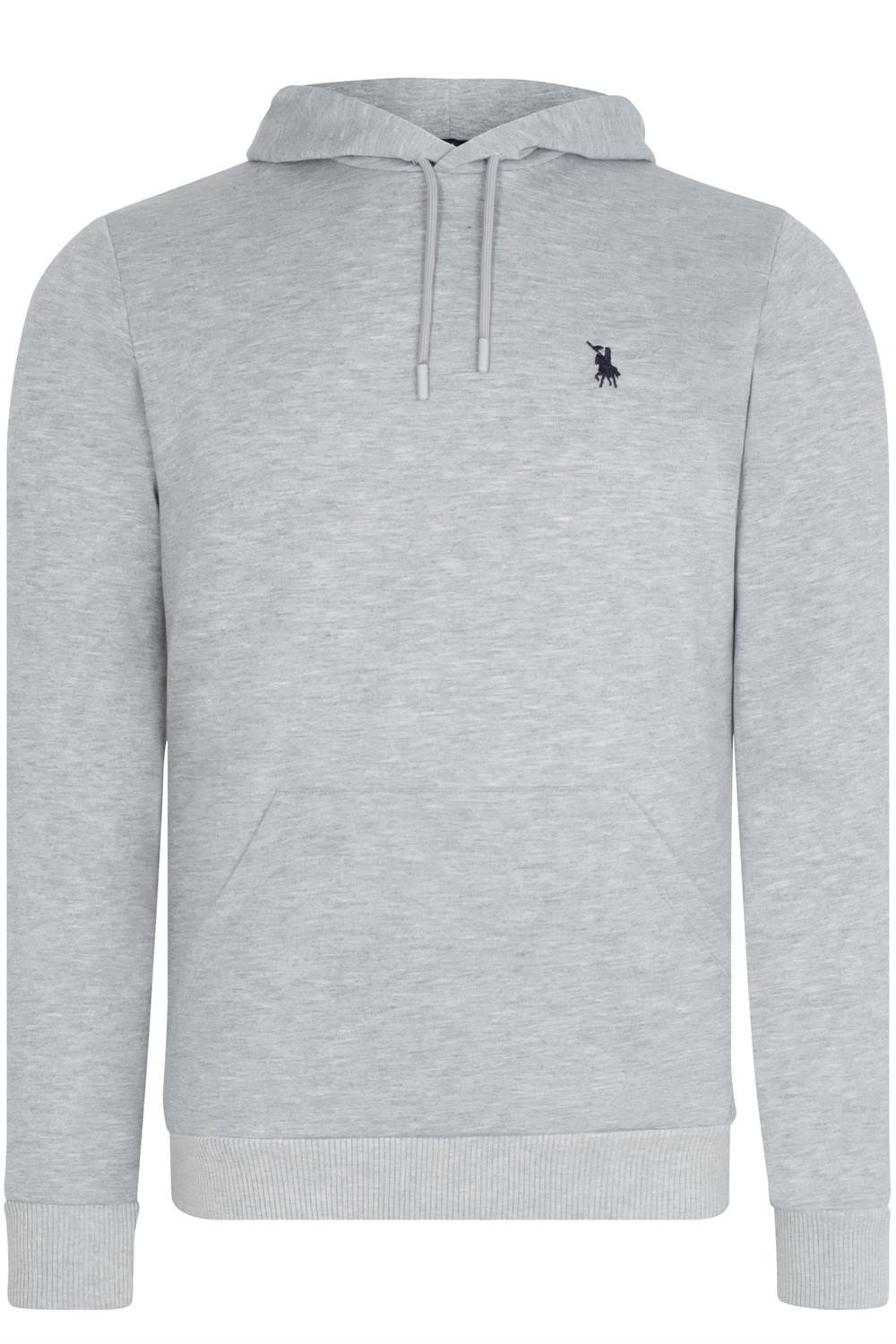 V4011 DEWBERRY MEN'S HOODED SWEATSHIRT-GREY
