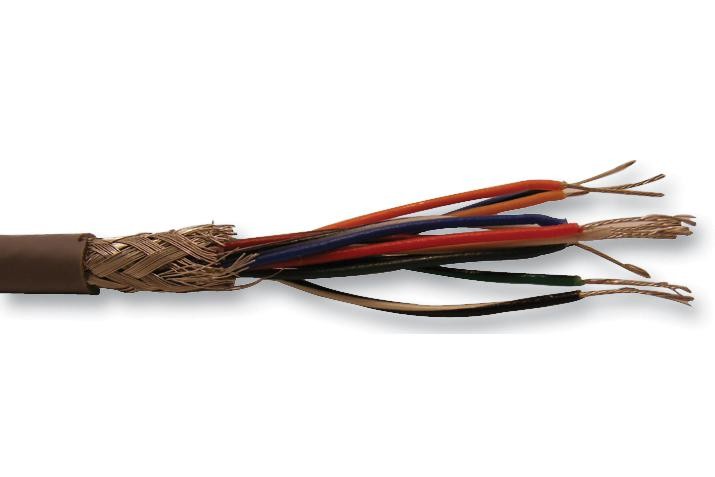 Alpha Wire 3312 Sl005 Cable, Shielded, 28Awg, 12Core, 30.5M