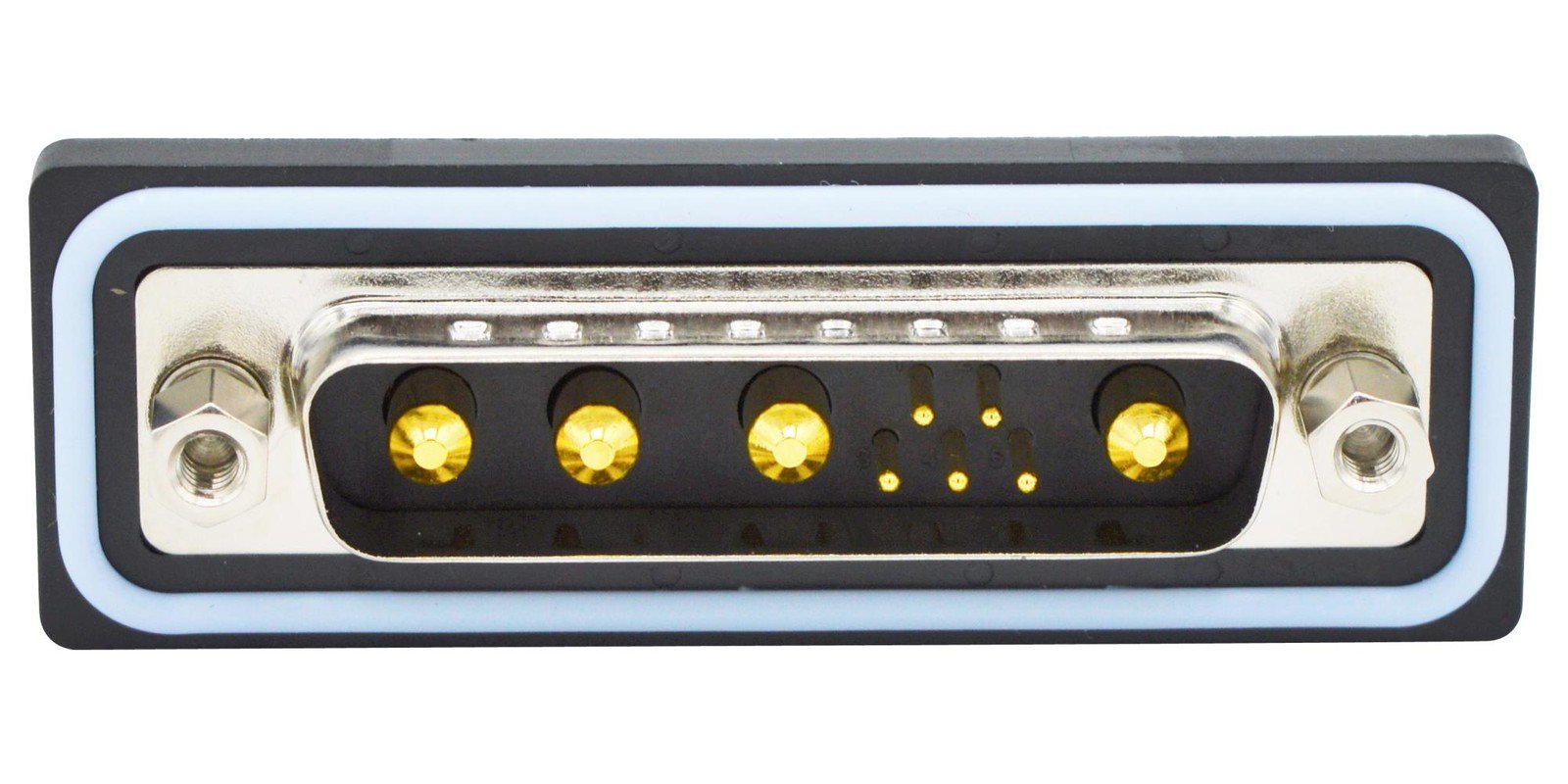 Norcomp Cdfv9W4113L411 Combo D-Sub Conn, Plug, Db-9W4, Solder