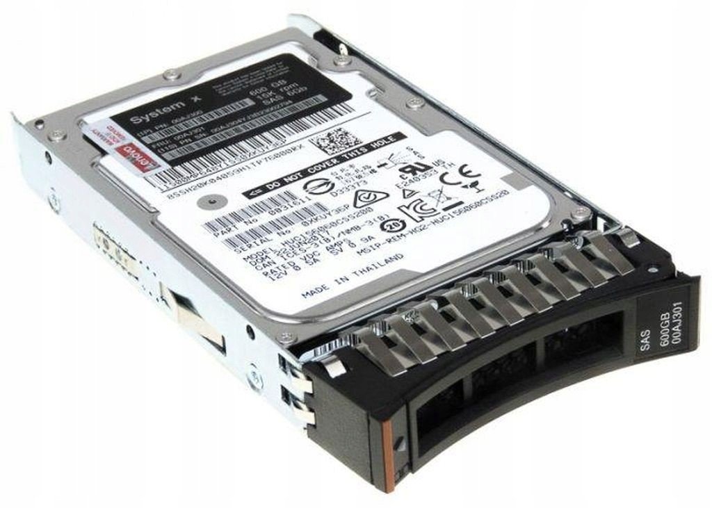 Lenovo 600GB Sas HUC156060CSS200 15K 6G 2,5 00AJ30