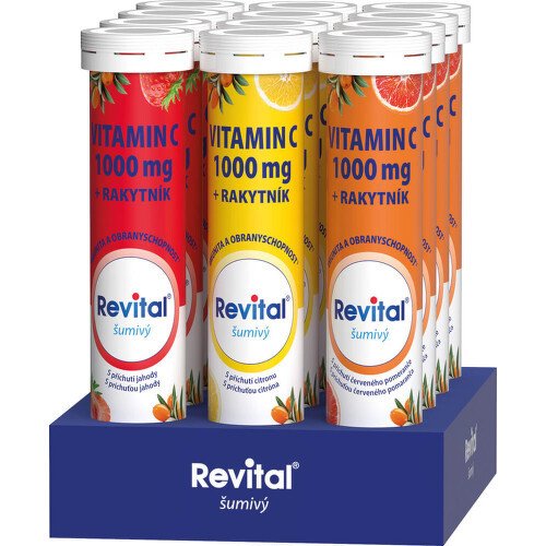 Revital Vitamin C S Rakytníkem Box Eff.tbl.20x12