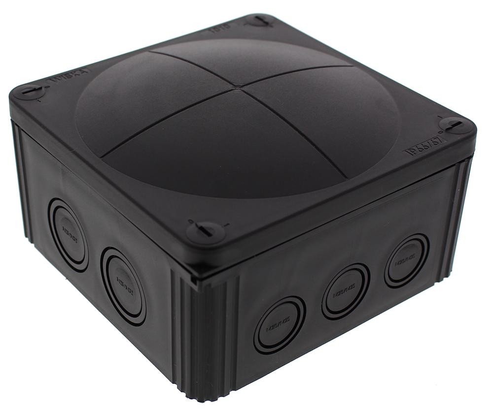 Wiska 10062214 Combi 1010/empty Enclosure Blk