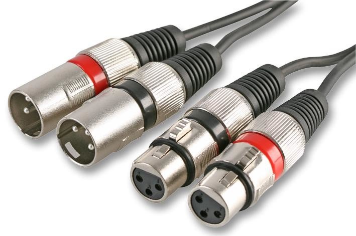 Pulse Pls00204 Lead, 2X Xlr Plugs To Skts, 1.2M