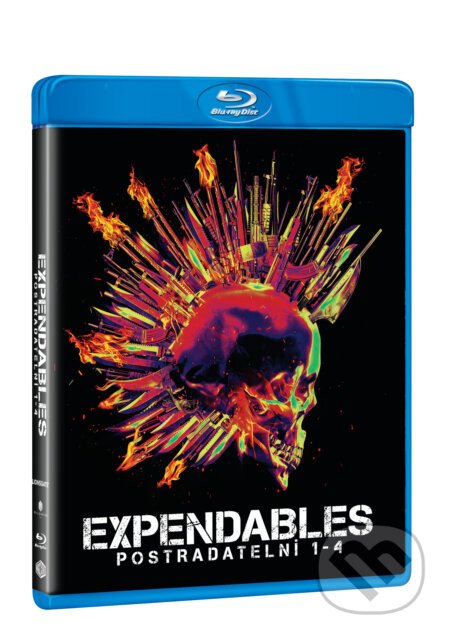 Expendables: Postradatelní kolekce 1-4. Blu-ray