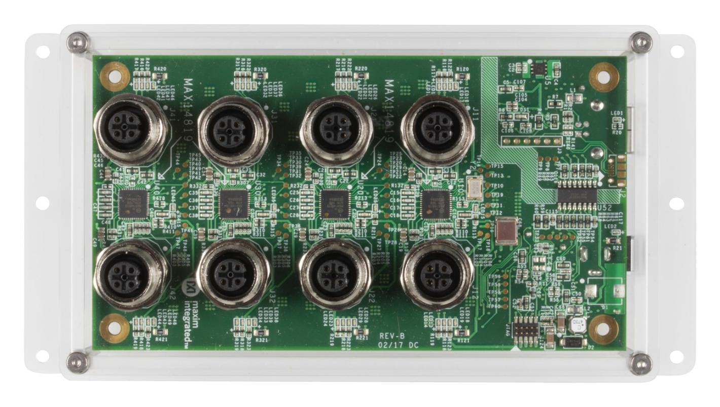 Maxim Integrated / Analog Devices Maxrefdes145# Ref Design Board, 8-Port Io-Link Txrx