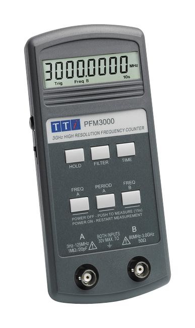 Aim-Tti Instruments Pfm3000 Frequency Counter, 3Ghz, 8.5 Digit, Ocxo