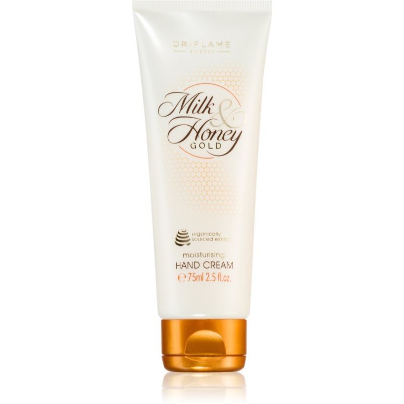 Oriflame Milk & Honey Gold krém na ruce s hydratačním účinkem 75 ml