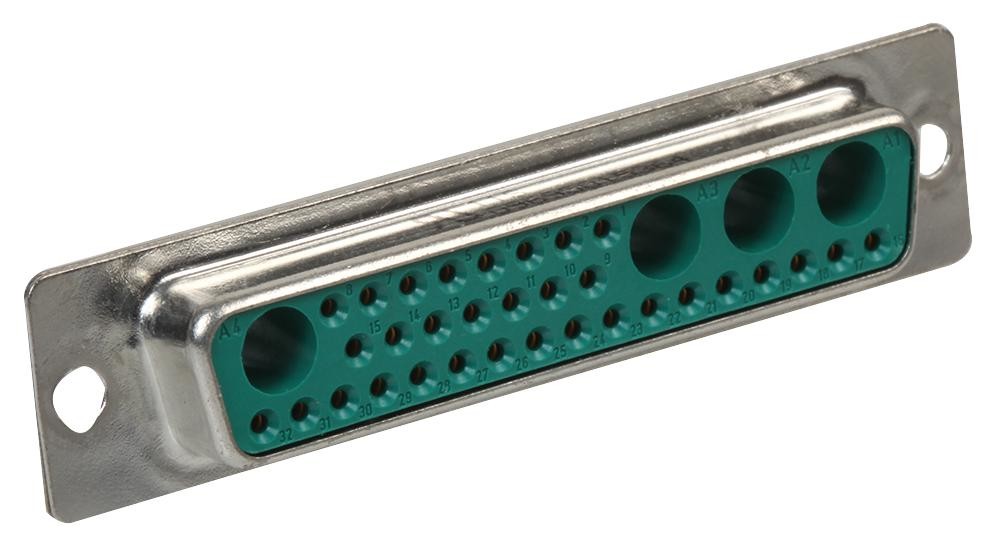 Harting 09 69 501 5364 Connector, Female, 36W4