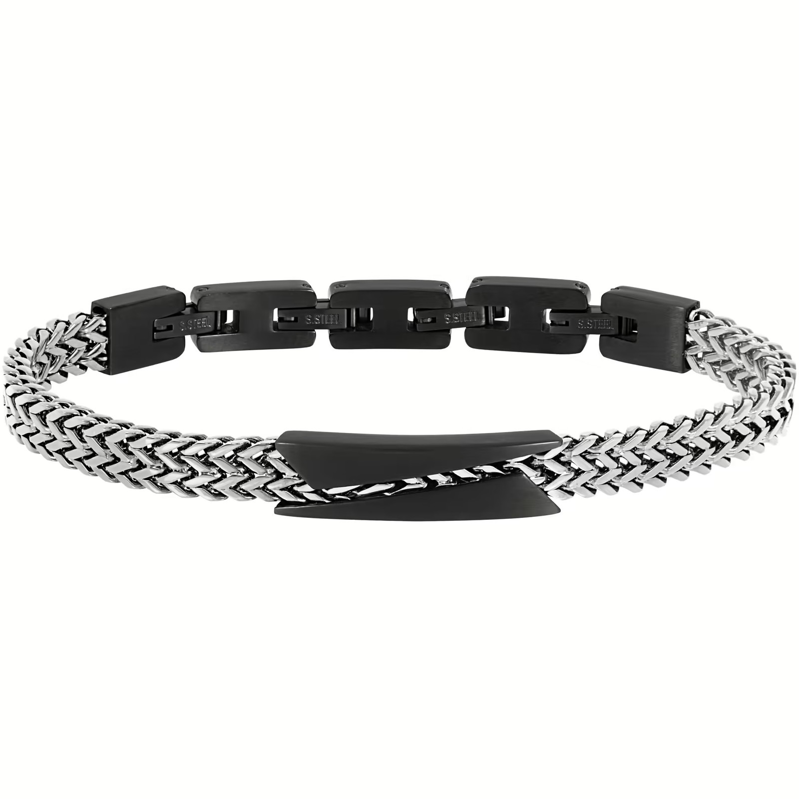 BREIL Moderní bicolor náramek z oceli Edit Out TJ3434