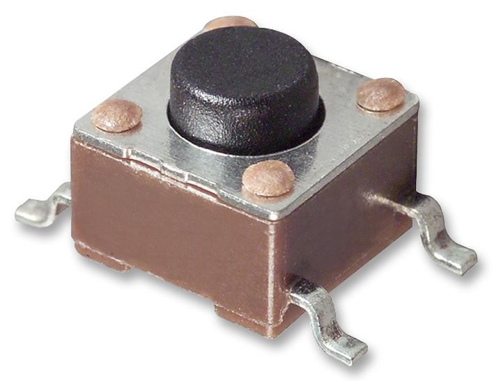 Alcoswitch - Te Connectivity 1977223-1 Tactile Switch, 0.05A, 24Vdc, 100Gf, Smd