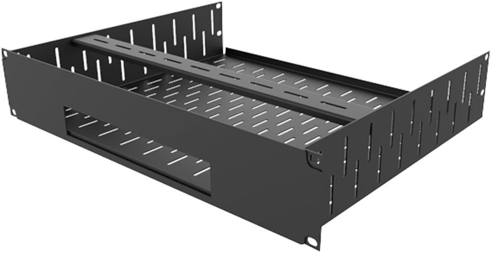 Penn Elcom R1498/2Uk-Skyqmini Rack Shelf And Faceplate, Sky Q Mini, 2U
